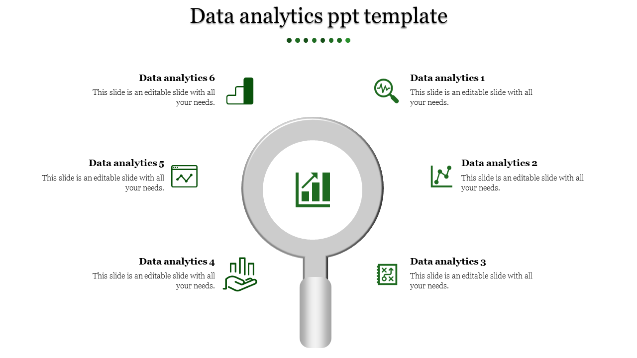 Excellent Data Analytics PowerPoint Template Presentation